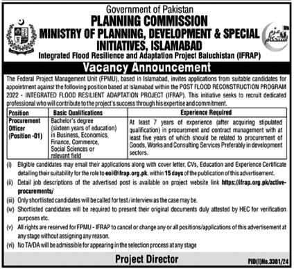 Vacancy Available at the Planning Commission